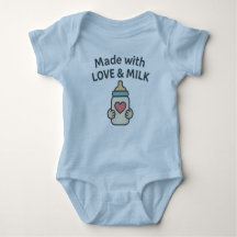 Made with Liebe & Milk - Niedliches Baby Bodysuit