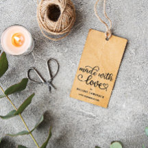 Made with Liebe Niedlich Heart Script