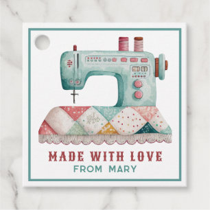 Made with Liebe   Personalisiertes Nähen Geschenkanhänger