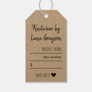 Made with Liebe Social Media Price Geschenkanhänger