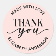 Made with Liebe Vielen Dank an kleine Unternehmen