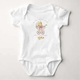 Made With Love Baby Bodysuit · Vintage Carriage Strampler
