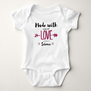 Made with many Liebe & A Little Science IVF  Baby Strampler
