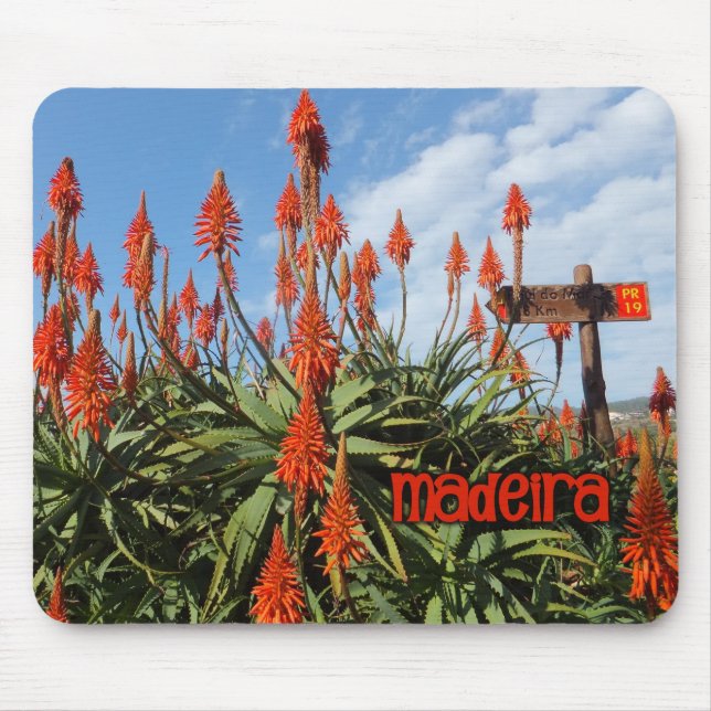 Madeira Aloe mousepad (Vorne)