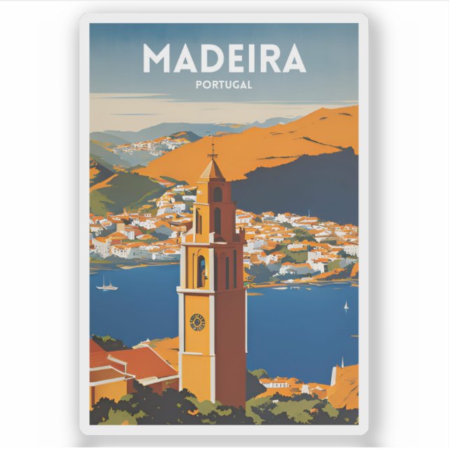 Madeira Aufkleber (Vorderseite)
