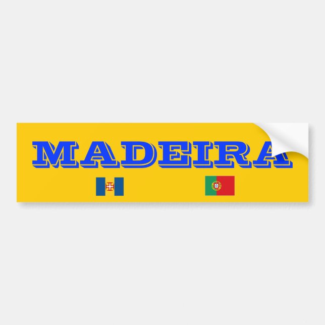 Madeira* Autoaufkleber (Vorne)