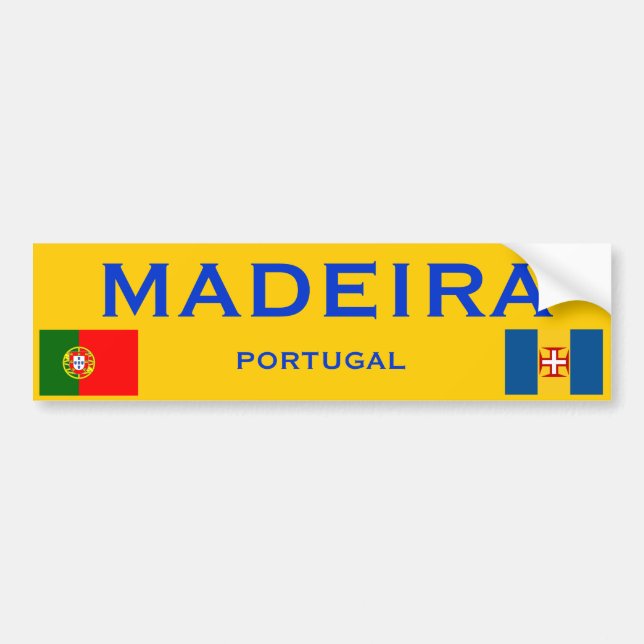 Madeira* Autoaufkleber (Vorne)