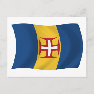 Madeira Flag Postkarte