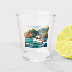 Madeira Hochseeangeln Portugal Schnapsglas