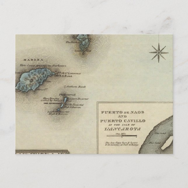 Madeira Ids Postkarte (Vorderseite)