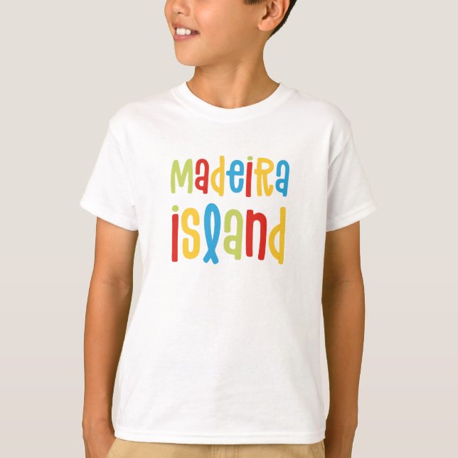 Madeira Island Boy T-Shirt (Vorderseite)