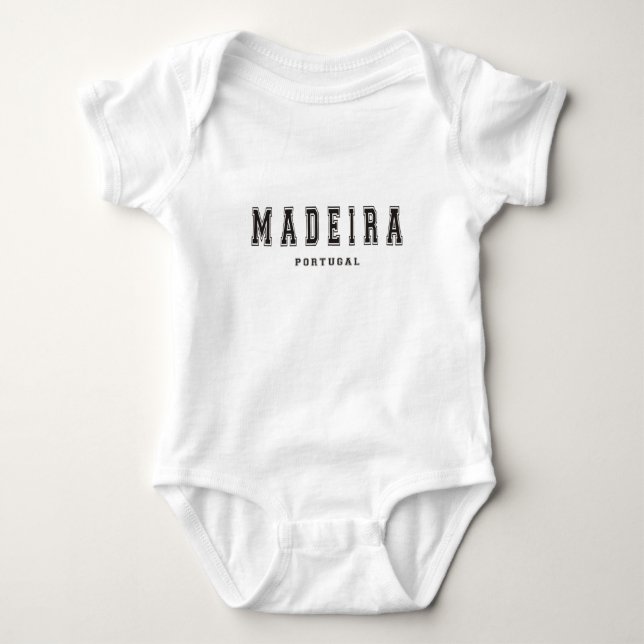 Madeira Portugal Baby Strampler (Vorderseite)
