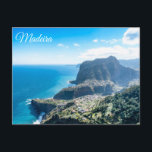 Madeira, Portugal Postkarte<br><div class="desc">Küste Madeiras</div>