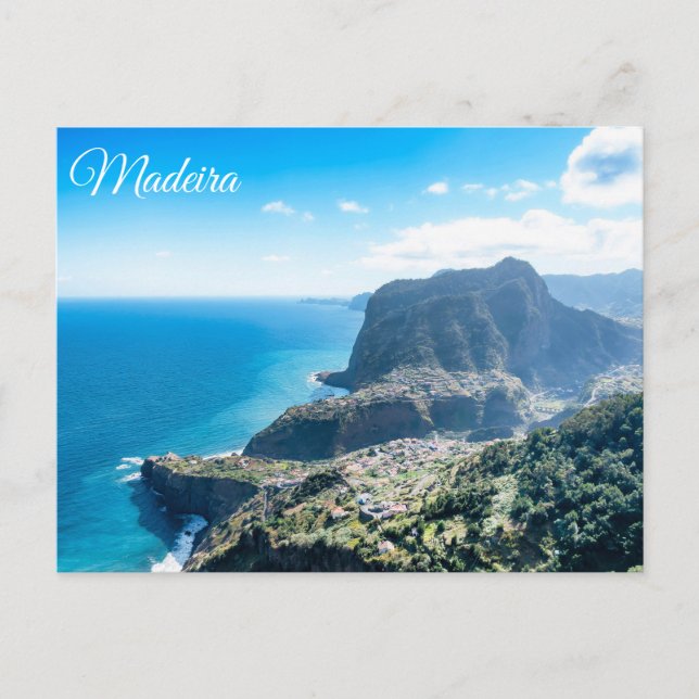Madeira, Portugal Postkarte (Vorderseite)