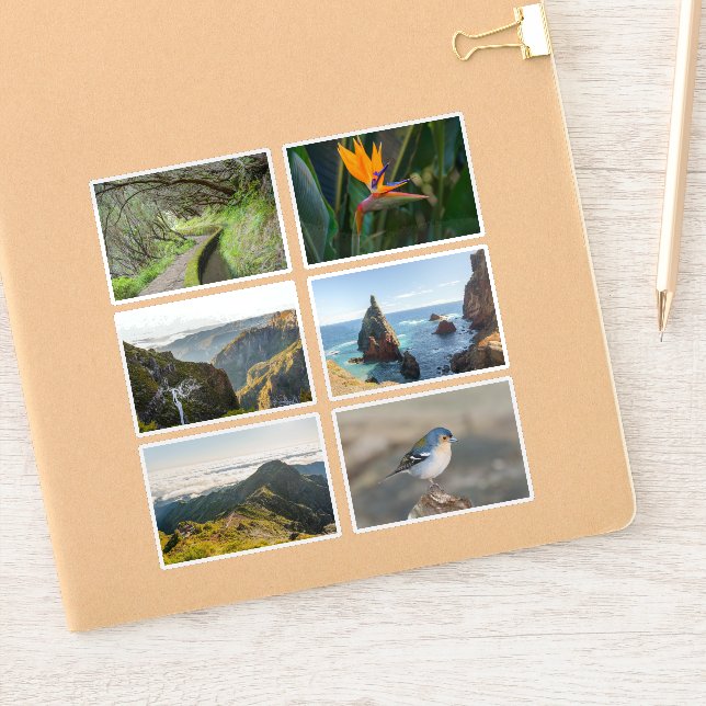 Madeira Portugal Travel Photography Sticker sheet (Notizbuch)