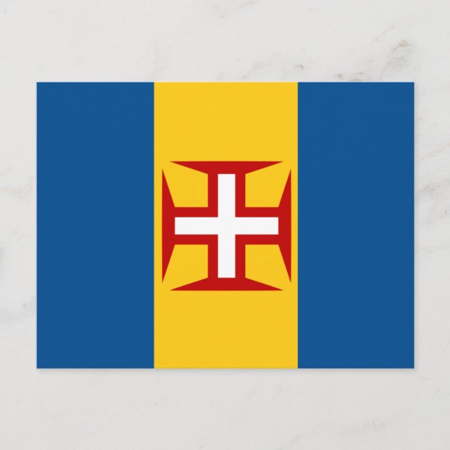 Madeira Postkarte (Vorderseite)