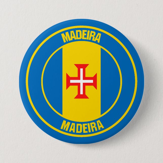Madeira-RundEmblem Button (Vorderseite)