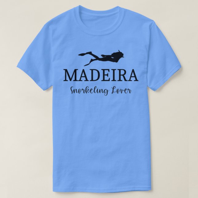 Madeira Snorkeling Lover Frau T-Shirt (Design vorne)