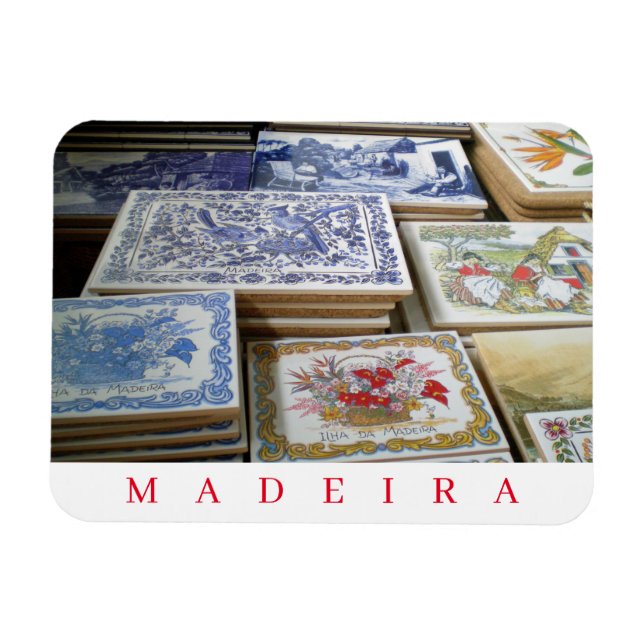 Madeira Souvenirs Kühlschrankmagnet Magnet (Horizontal)