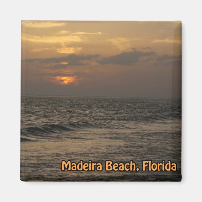 Madeira Sunset Magnet (Vorne)