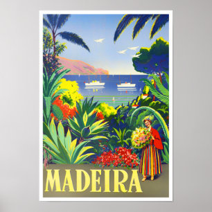Madeira Vintage Poster