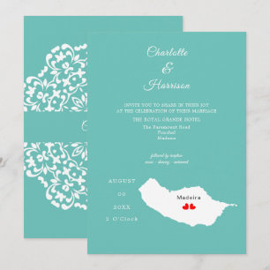 Madeira Wedding Destination Einladung