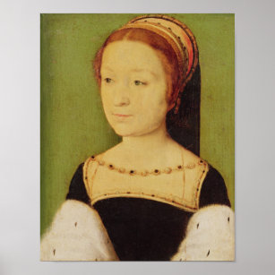 Madeleine de France Queen of Scotland, 1536 Poster