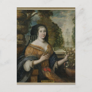 Madeleine de Scudery Postkarte
