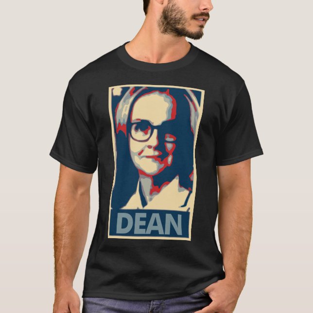 Madeleine-Dekan Poster Political Parody T-Shirt (Vorderseite)