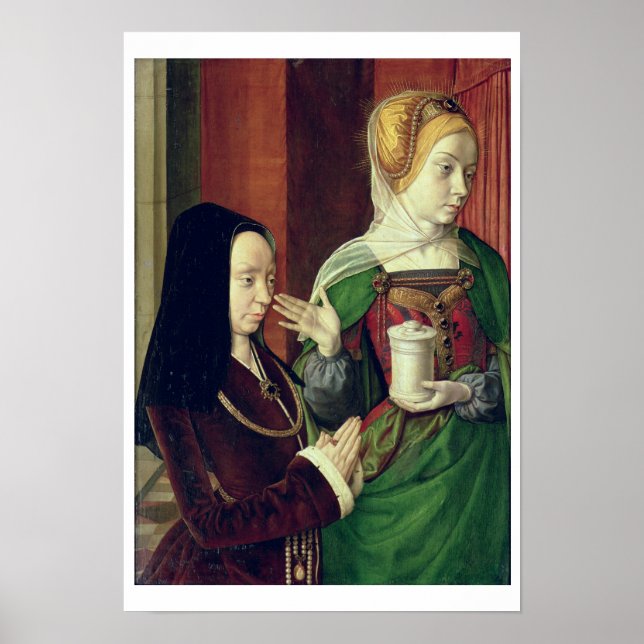 Madeleine of Bourgogne präsentiert von St. Mary Ma Poster (Vorne)