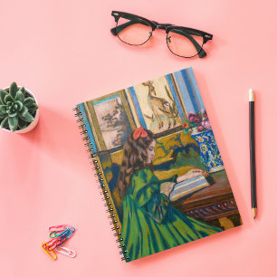 Madeleine Reading   Armand Guillaumin Notizblock