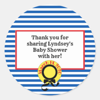 Madeline Inspirierte Babydusche Runder Aufkleber