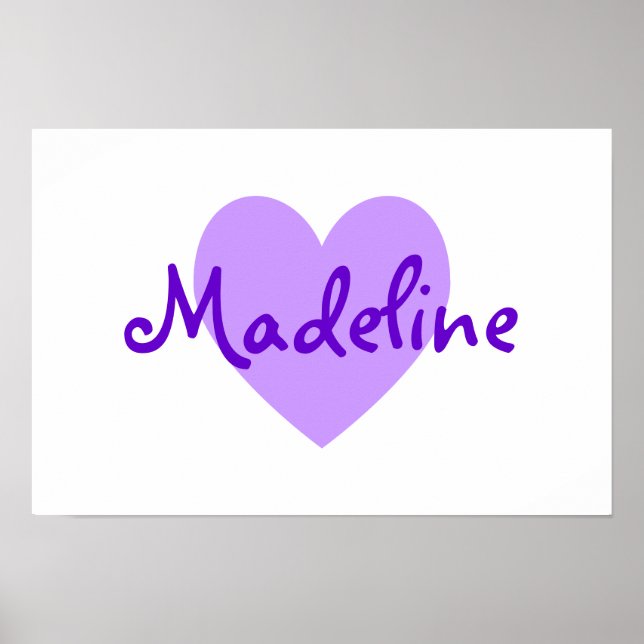 Madeline Lila Poster (Vorne)