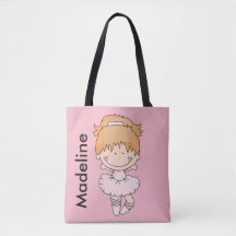 Madeline personalisierte Ballett-Tasche