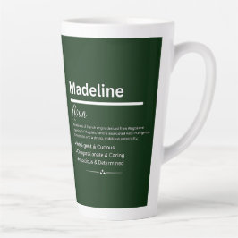 Madeline Personalized Girl Name Milchtasse