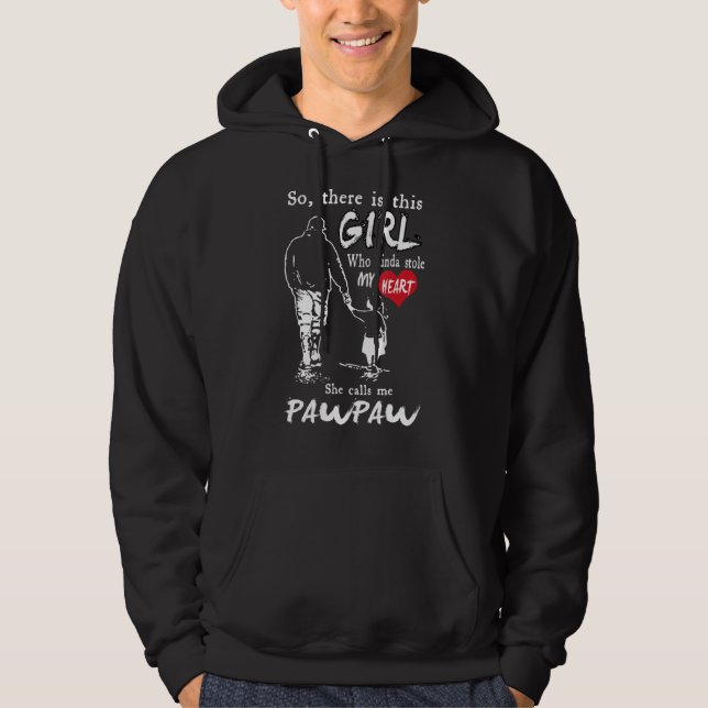 Mädels dieses Mädchen, das mir das Herz gestohlen  Hoodie (Vorderseite)