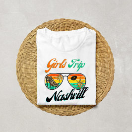 Mädels Reise Nashville 2026 Shirt für Frauen Woche
