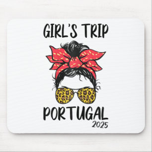 Mädels Reise Portugal 2025 Urlaub Mädchen Wochenen Mousepad