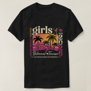 Mädels-Trip 2026 Design - Damen-Wochenendausflug T-Shirt