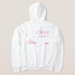 'Mädels-Trip auf einem Schiff' Kreuzfahrt-Outfits  Hoodie