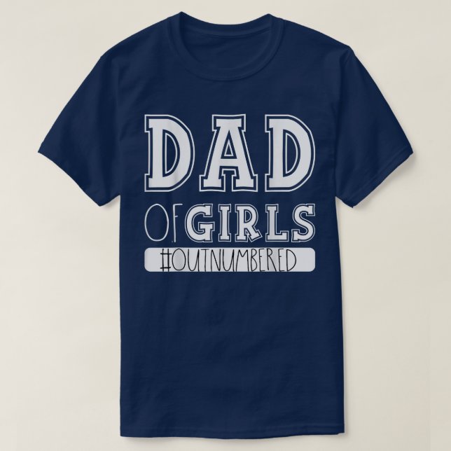Mädels Vater übertroffen  T-Shirt (Design vorne)