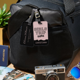 Mädelsreise 2023 Mädchen-Wochenend-Urlaubs-Ausflug Gepäckanhänger