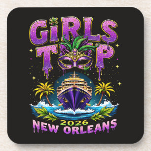 Mädelsreise 2026 New Orleans Getränkeuntersetzer