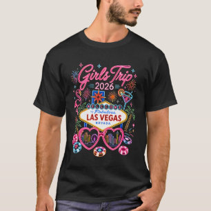 Mädelsreise Las Vegas Urlaub 2026 Beste Freundinne T-Shirt