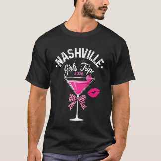 Mädelsreise Nashville 2026 Geburtstagsgruppe Urlau T-Shirt
