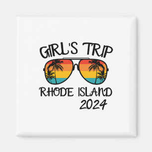 Mädelsreise Rhode Island Sommerferien Matching  Magnet