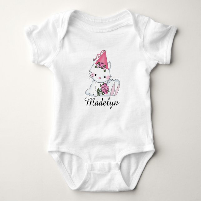 Madelyns Personalisierte Babygeschenke Baby Strampler (Vorderseite)