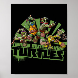 Mademark X - - Original TMNT Neue Serie Team Poster