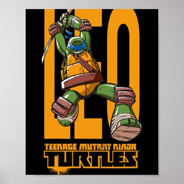 Mademark X - - Original Tmnt Neuer Leonardo  Poster (Vorne)