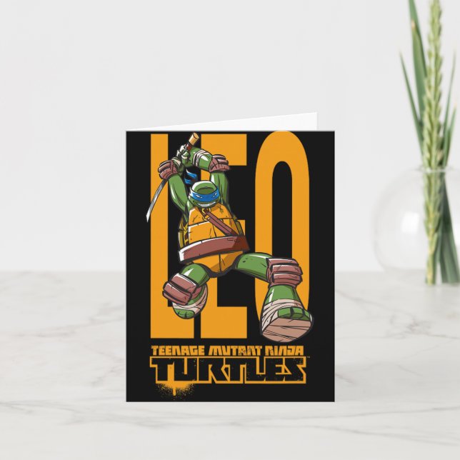 Mademark X - - Original Tmnt New Leonardo  Karte (Vorderseite)